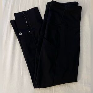 Lululemon Fast and Free High-rise Crop 19” with pockets